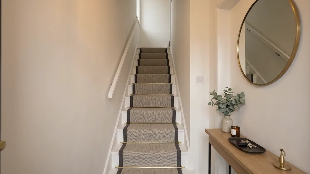 Staircase and hallway